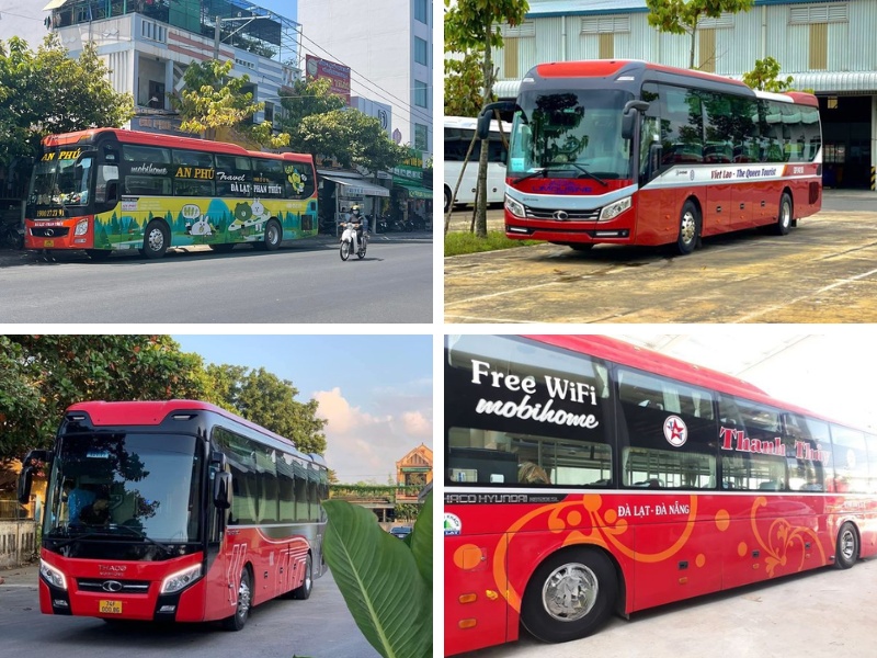 Top 8 nhà xe từ Đà Lạt đi Hội An chất lượng nhất và bảng giá vé