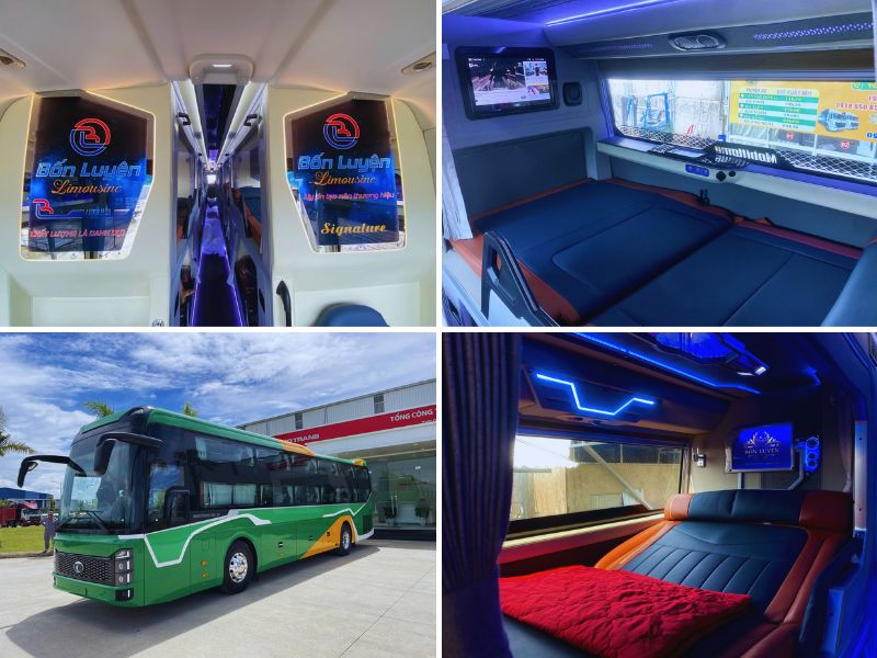 Nhà xe Bốn Luyện Express từ Quảng Nam đi Long An