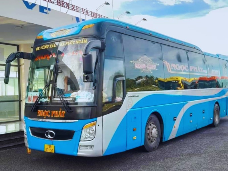 Nhà xe Ngọc Phát từ Quảng Nam đi Vũng Tàu với xe giường nằm 44 chỗ