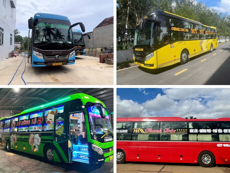 Top 6 nhà xe từ Quy Nhơn đi Buôn Ma Thuột – Đắk Lắk tốt nhất