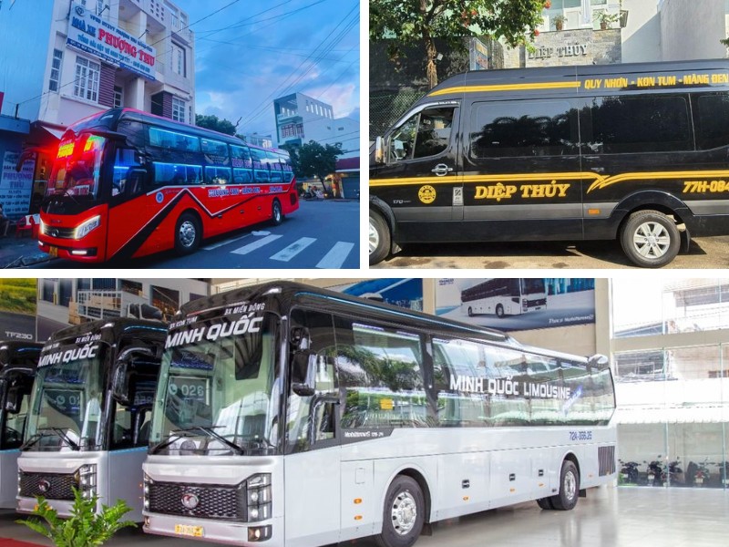 Xe Quy Nhơn Kon Tum: Top 4 Nhà Xe Limousine, Giường Nằm Mới Nhất 2026