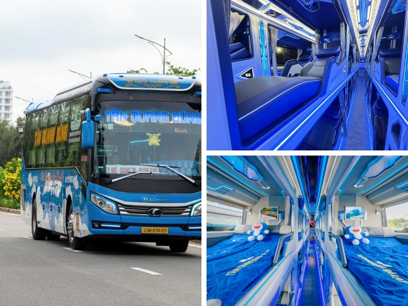 Nhà Xe Tân Quang Dũng Limousine Quy Nhơn đi Đà Nẵng