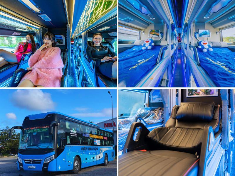 Xe Khách Tân Quang Dũng từ Quảng Nam đi Cam Ranh