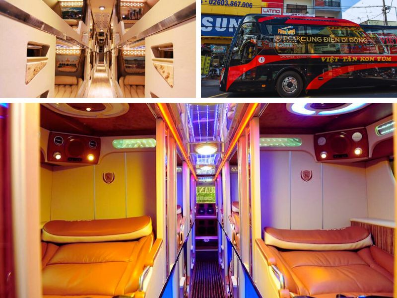 Xe Việt Tân limousine 22 phòng