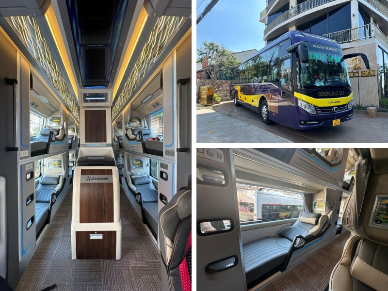 Nhà xe Phúc Hải từ Đà Lạt đi Buôn Ma Thuột với loại xe Limousine 34 phòng