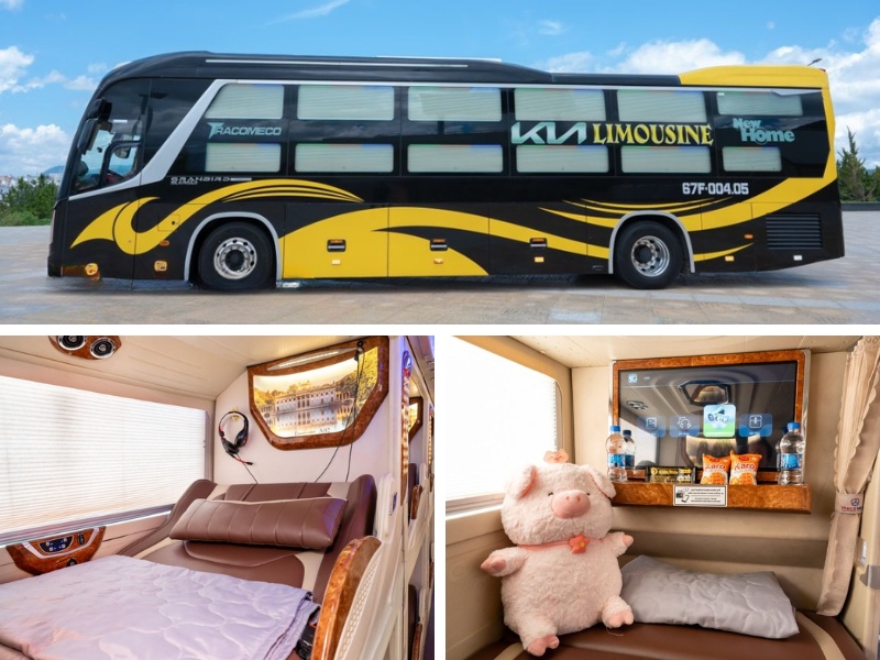 Nhà xe Tân Niên từ Đà Lạt đi Cần Thơ với loại xe Limousine 24 phòng đôi