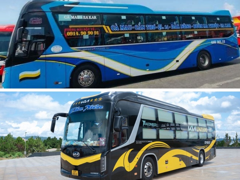 Top 3 xe Đà Lạt đi Cà Mau chất lượng và uy tín