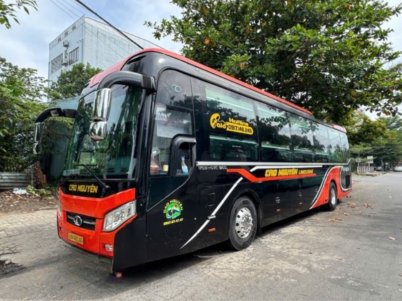 Nhà xe Cao Nguyên Limousine tuyến Quảng Ngãi Gia Lai