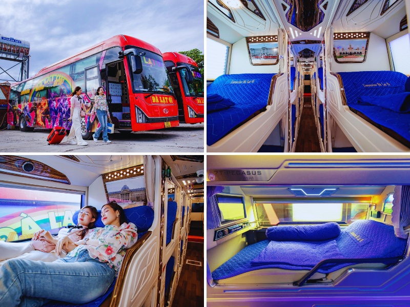 Nhà xe Đà Lạt Ơi từ Bình Dương đi Đà Lạt