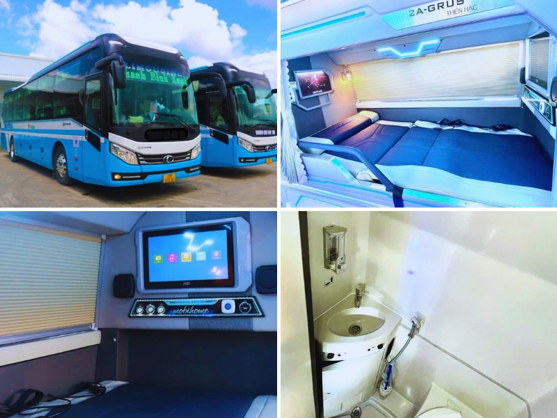 Nhà xe Thanh Bình Xanh từ Bình Dương đi Đà Lạt