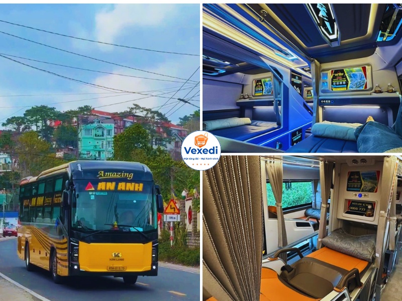 Xe An Anh Limousine từ Sài Gòn đi Đà Lạt