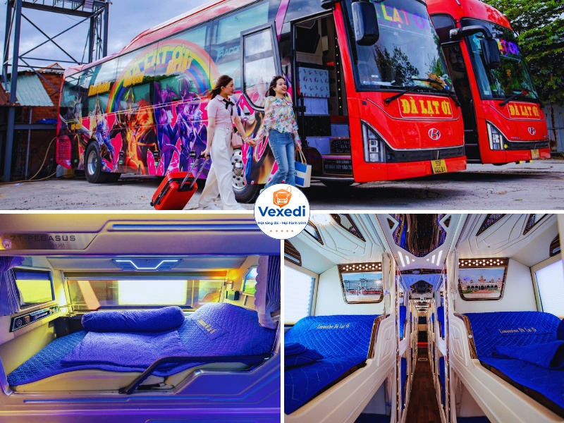 Xe Đà Lạt Ơi từ Đồng Nai đi Đà Lạt