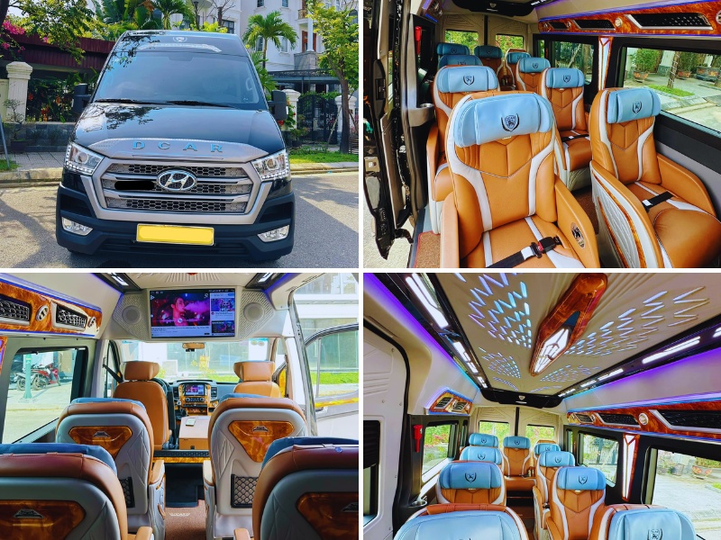 Xe Limousine 9 chỗ từ Hội An đi Huế