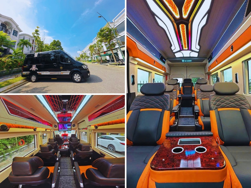 xe Limousine 9 chỗ từ Huế đi Đà Nẵng, Hội An
