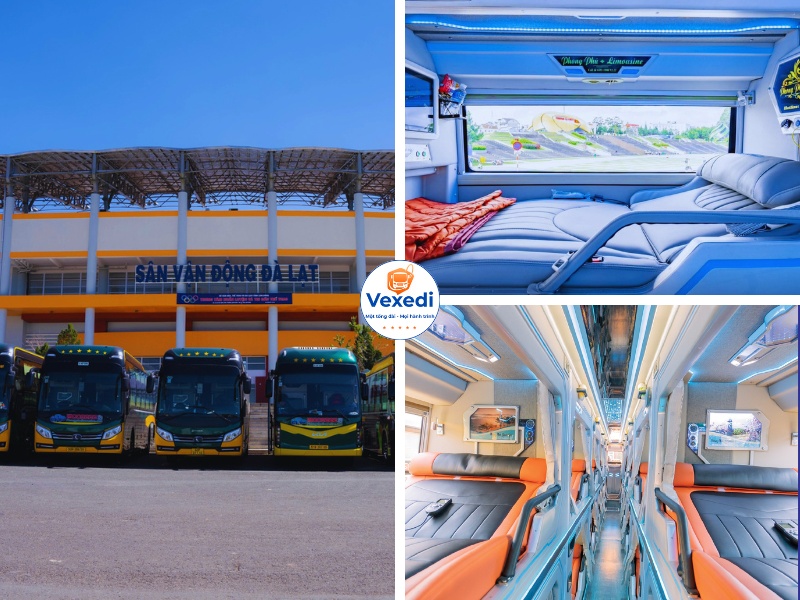 Xe Phong Phú từ Sài Gòn đi Đà Lạt